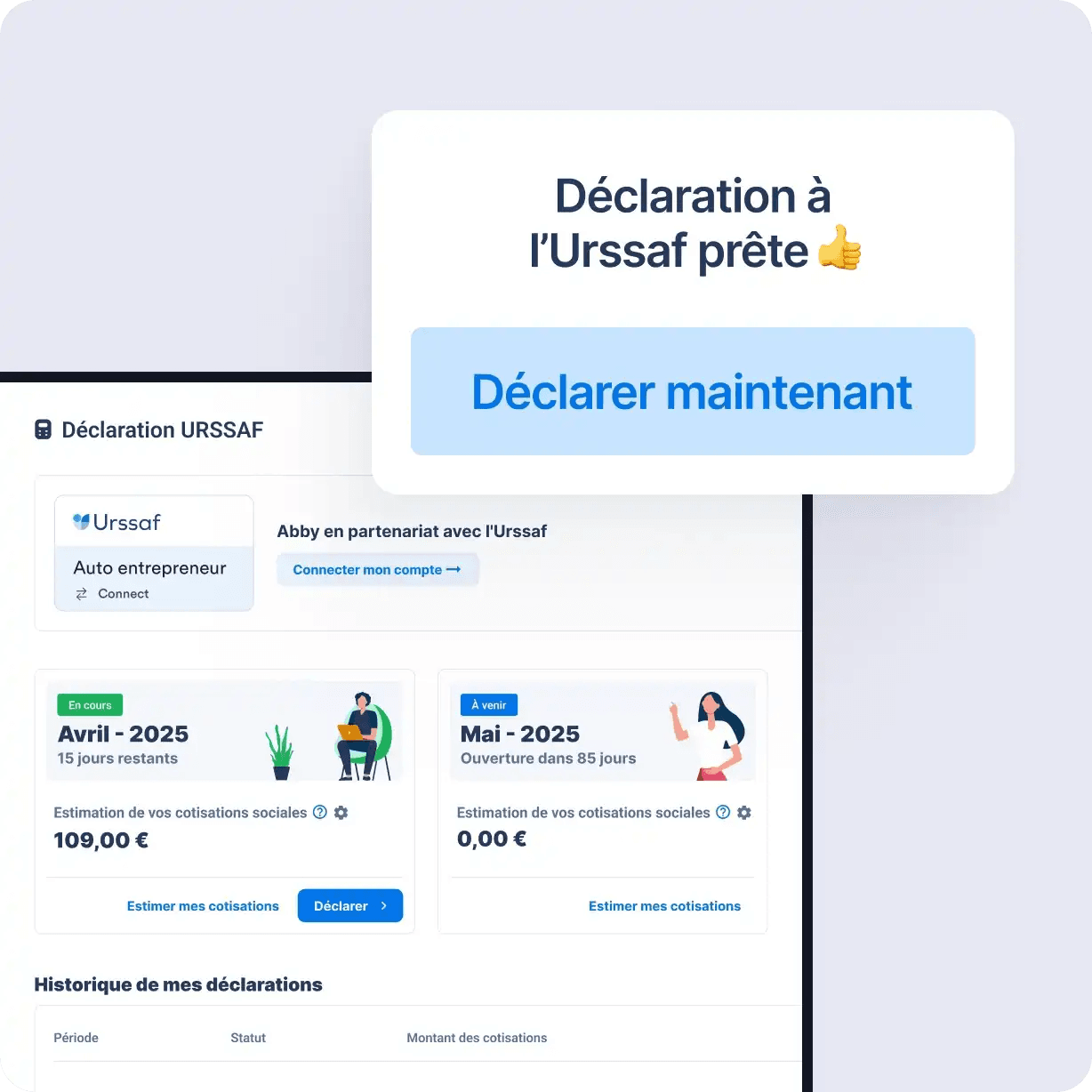 Estimation des cotisations sociales en temps réel