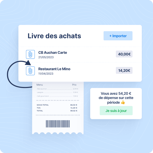 Centralisation des achats et ajout automatique au registre