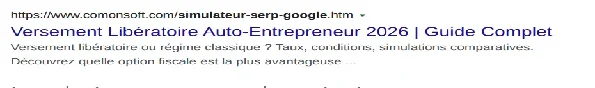 Versement libératoire auto-entrepreneur : option fiscale et simulation
