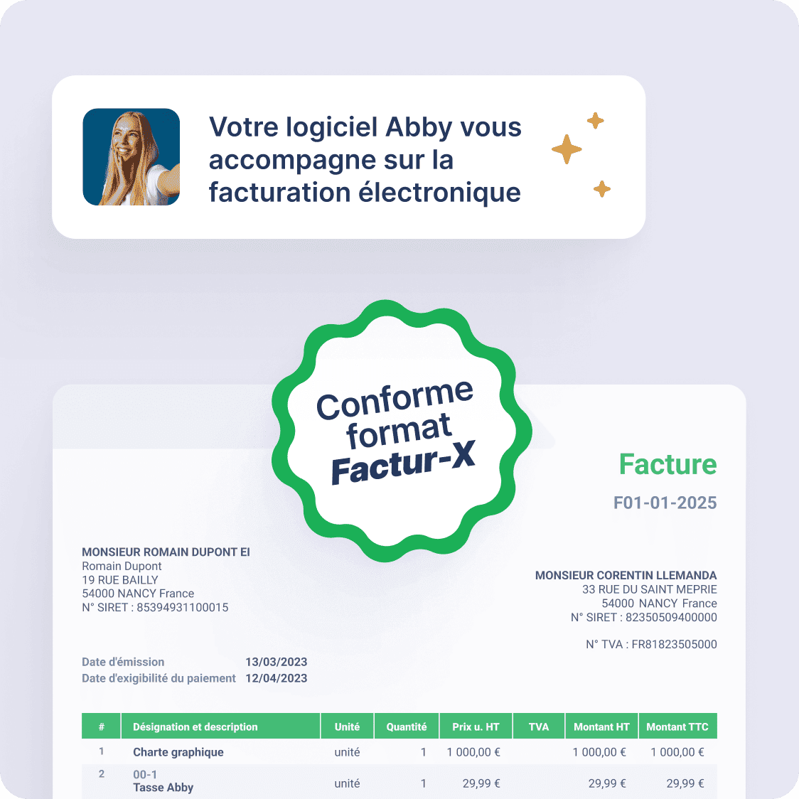 Facture électronique gratuite chez Abby avec votre compte Crédit Mutuel