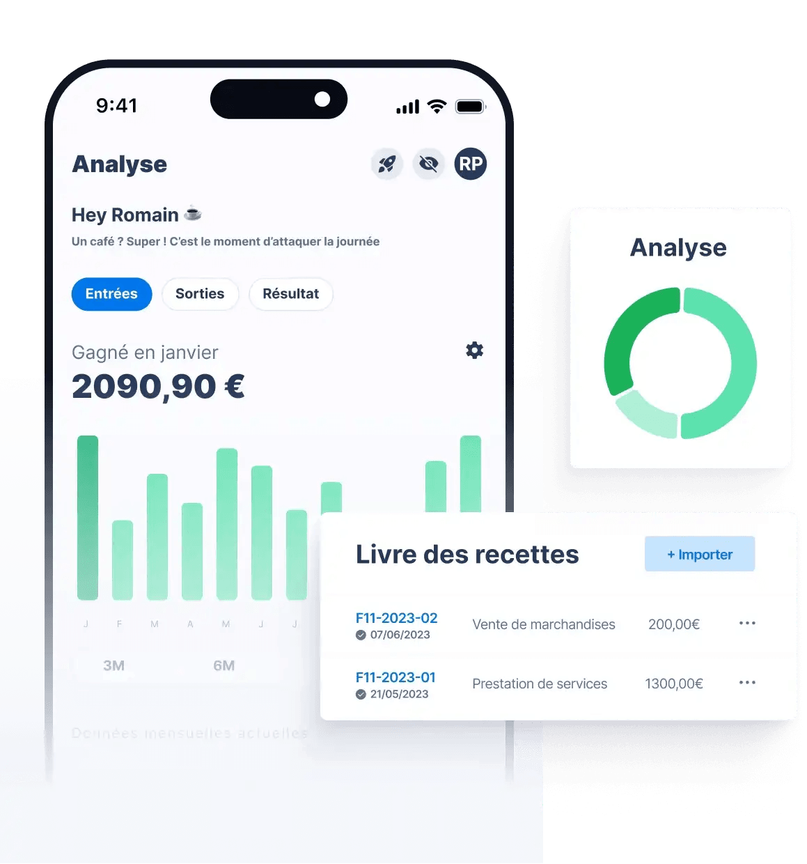 La comptabilité gratuite pour tous les <span class='text-primary shine-effect'>indépendants</span>