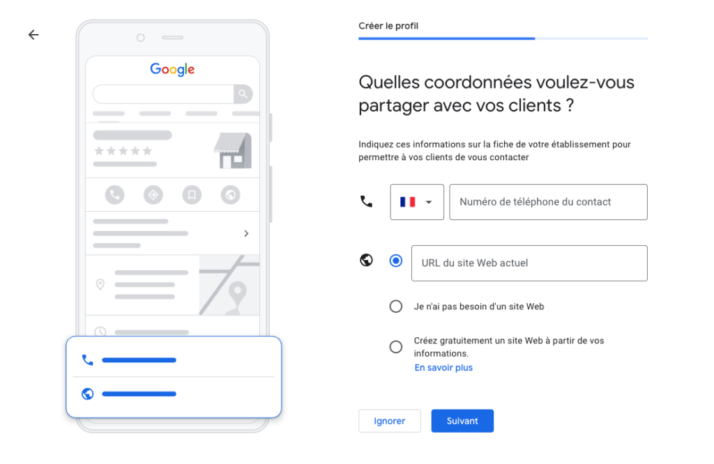 coordonnées de contact pour votre auto-entreprise
