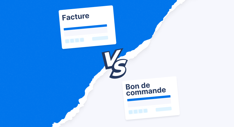 différence facture bon de commande