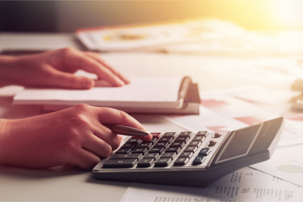 Calcul avec calculatrice et carnet