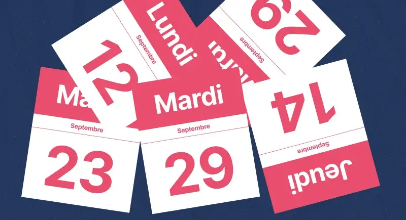 calendrier date