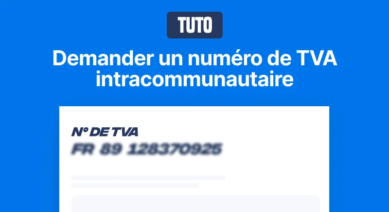 Couverture demander numero tva intracommunautaire