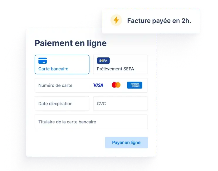 Encaissement rapide et sécurisé