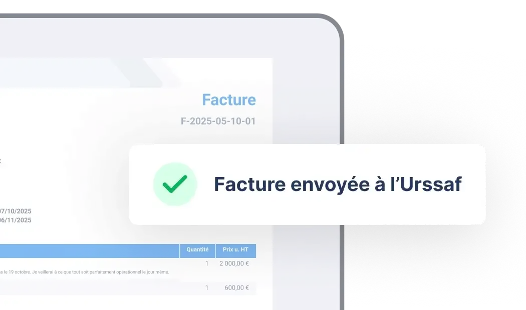 Zéro intervention, envoi instantané à l'Urssaf