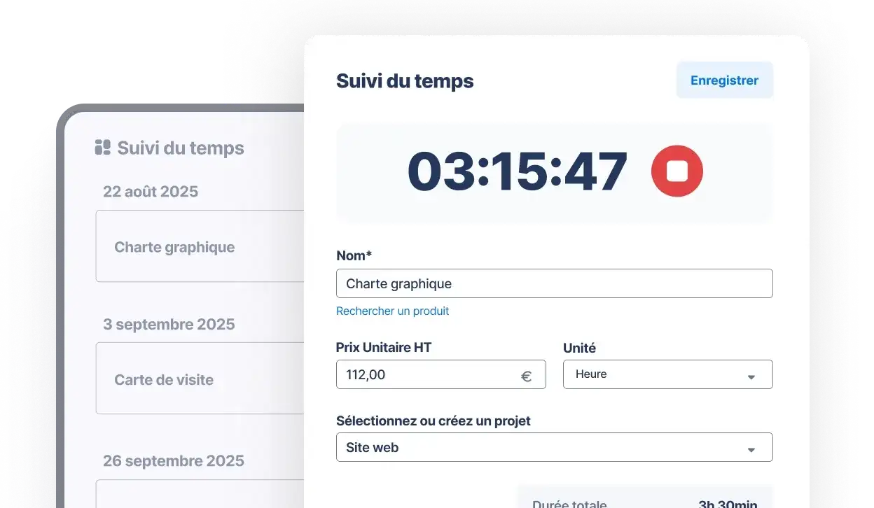 Facturez chaque minute à sa juste valeur